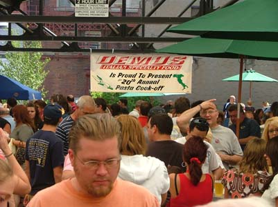 Scene from the West Virginia Italian Heritage Festival